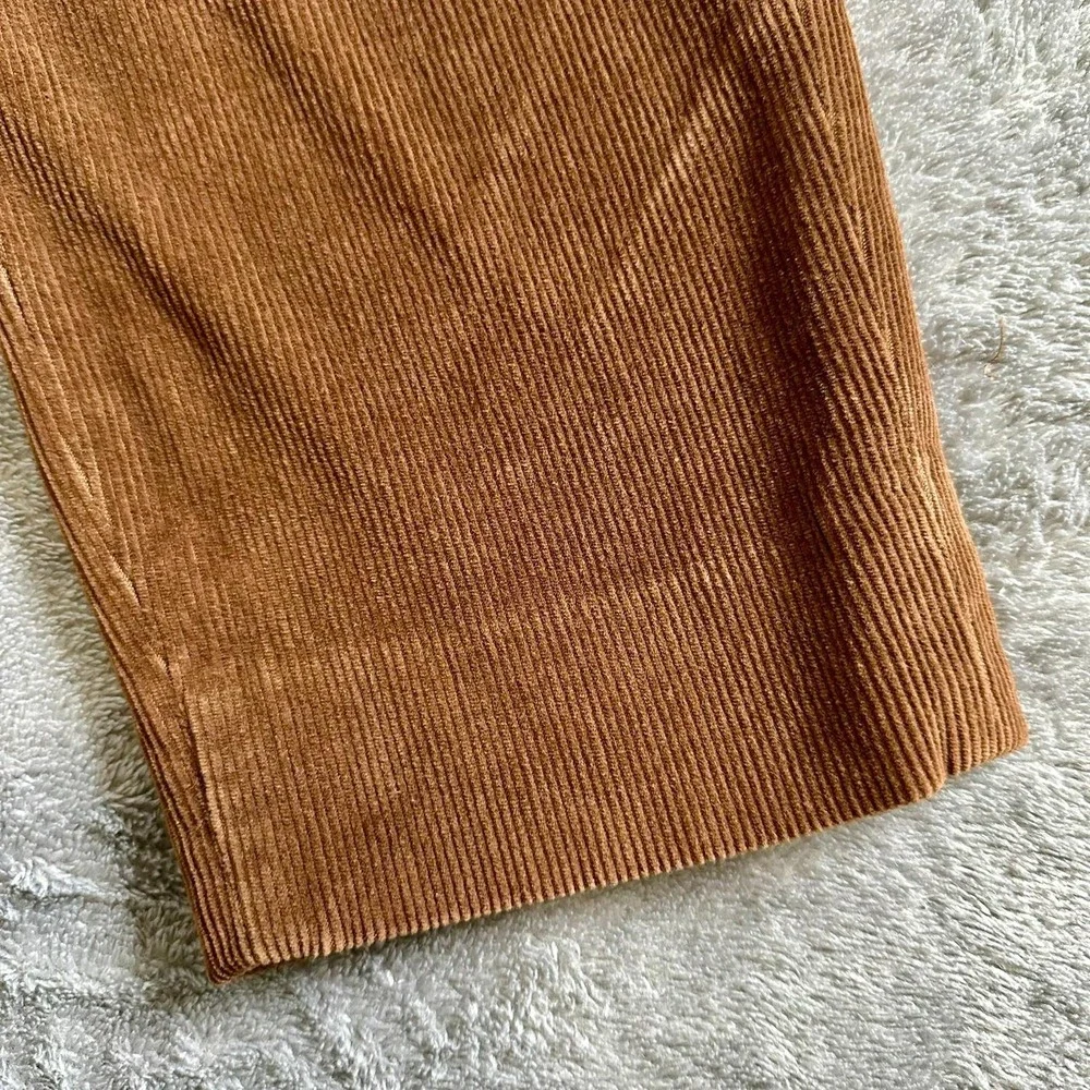 Piazza Sempione Camel Corduroy Ankle Pants IT 42 US 6 Made in Italy